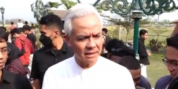 Ganjar Diskusi dan Serap Aspirasi BEM Malang Raya Soal Penegakkan Hukum