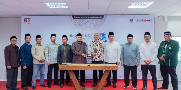 Dorong Penguatan Ekonomi di Pondok Pesantren, Bank DKI Gandeng Habitren DKI Jakarta 