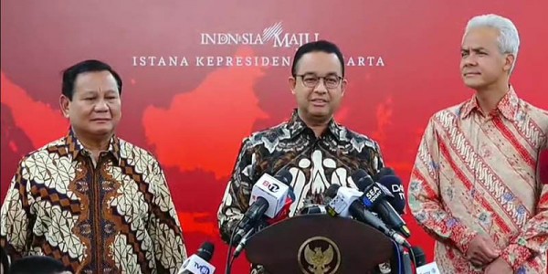 Diundang Makan Siang di Istana, Anies Minta Jokowi Jaga Netralitas Pilpres