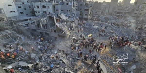 Israel Membabi Buta Bombardir Perumahan Kamp Jabalia, Ratusan Warga Palestina Gugur