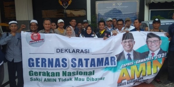 Lagi, KoReAn DKI-Banten Deklarasi Gerakan Saksi AMIN Tak Mau Dibayar