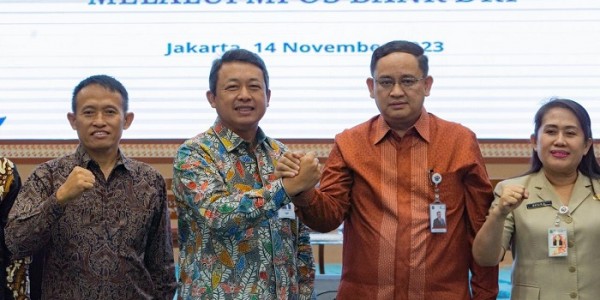 Permudah Pembayaran Pedagang Pasar, Perumda Pasar Jaya dan Bank DKI Jalin Kerja Sama 