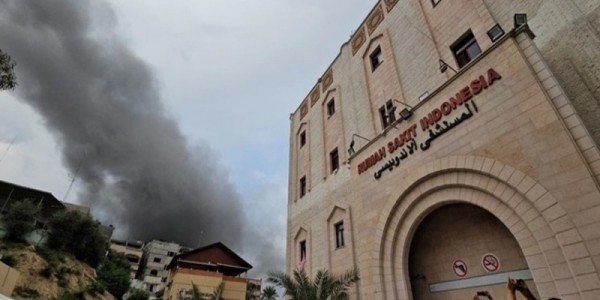 Tank-tank Israel Serbu RS Indonesia di Gaza, 12 Orang Tewas