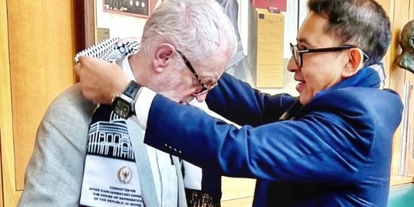 Bertemu Jeremy Corbyn, Ketua BKSAP Galang Dukungan bagi Palestina