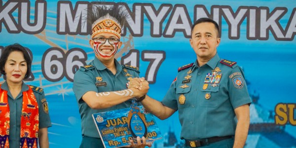 Sebarkan Perdamaian dan Persatuan, Dankodiklatal Buka Pesparawi 2023