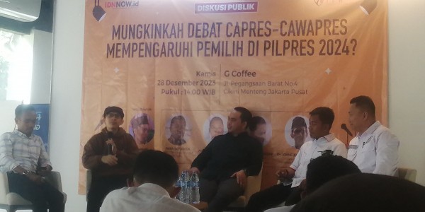 Ujang: Debat Capres-Cawapres Nggak Terlalu Ngaruh ke Pemilih
