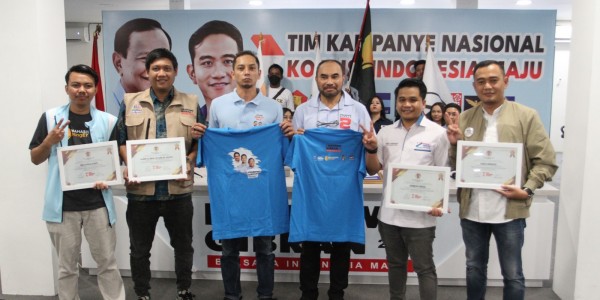 Relawan Erick Thohir Deklarasi Dukung Prabowo-Gibran, TKN Optimis Menang Satu Putaran