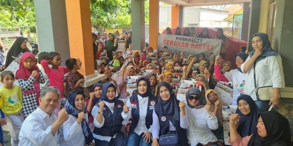 Relawan Turun ke Kampung-kampung Sosialisasikan AMIN