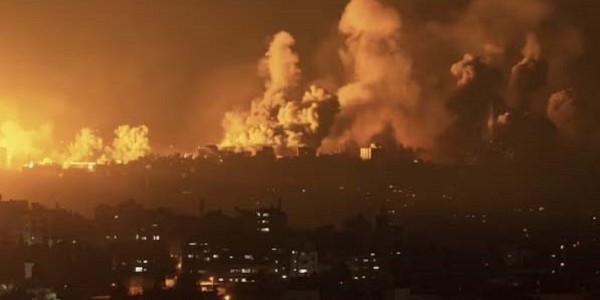 Puluhan Rudal Hizbullah Porak Porandakan Pangkalan Udara Meron Israel