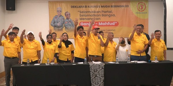Kaukus Muda Beringin 03 Ajak Pengurus, Caleg dan Kader Golkar Menangkan Ganjar-Mahfud