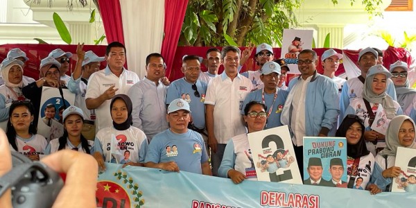 Kepincut Program Makan Siang dan Susu Gratis, Relawan BPI Dukung Prabowo-Gibran