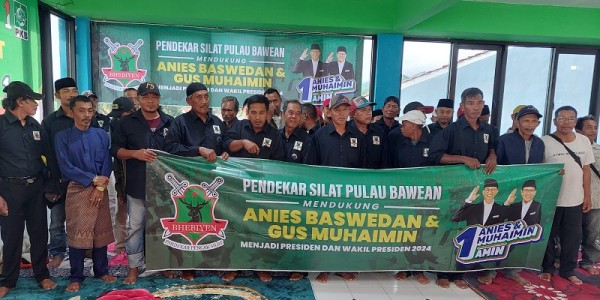 Pendekar se-Bawean Siap Berjuang Total Menangkan AMIN