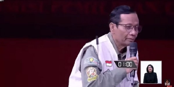 Sebut Pertanyaan  Gibran Recehan, Mahfud Md: Ndak Layak Dijawab