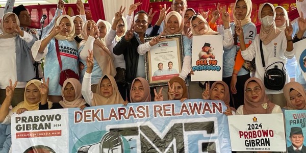 Deklarasi Dukung Prabowo Gibran, Ini Harapan Relawan Emak-emak Gemoy