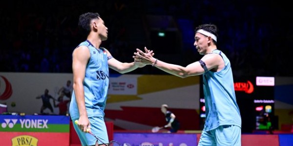 FOTO: Hari Kedua Daihatsu Indonesia Masters 2024, Dua Ganda Putra Tuan Rumah Lolos ke 16 Besar