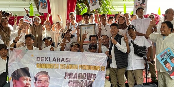 KRP 08 Ajak Pemilih yang Belum Tentukan Sikap Gabung ke Prabowo-Gibran