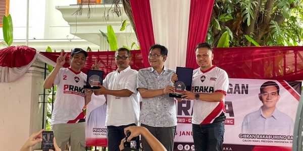 Pilih Capres yang Libatkan Anak Muda, Relawan Praka Deklarasi Dukung Prabowo-Gibran