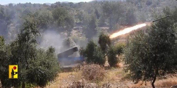 Wow...Hizbullah Bombardir Pangkalan Militer Israel Khirbet Ma'ar