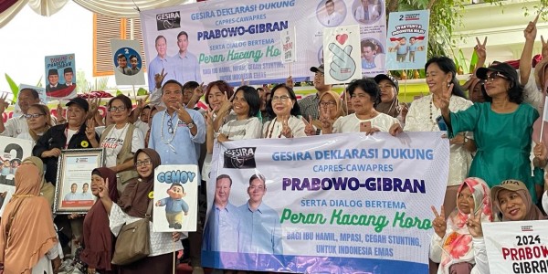 Miliki Kepedulian Terhadap Petani, Relawan Gesira Deklarasi Dukung Prabowo-Gibran