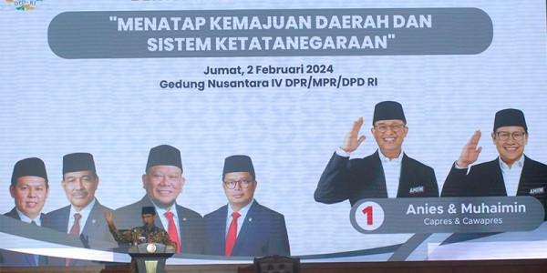 DPD RI Gelar Saresehan Hadirkan Tiga Calon Presiden 2024
