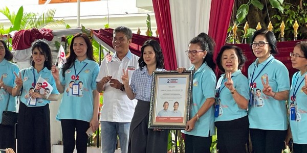 Perempuan Tionghoa Ingin Indonesia Maju Bersama Prabowo-Gibran
