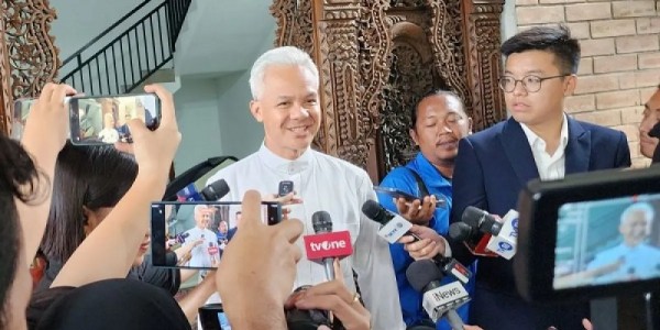 Ganjar Mengaku Berserah Jelang Pemungutan Suara