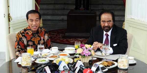 Surya Paloh Ketemu Jokowi, Pernusa: Hak Angket Bakal Gembos di Tengah Jalan