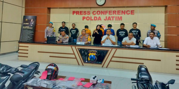 Modus Tanya Alamat, 3 Penjambret Beraksi di Sidoarjo, Gresik, Pasuruan dan Jember Dibekuk Polda