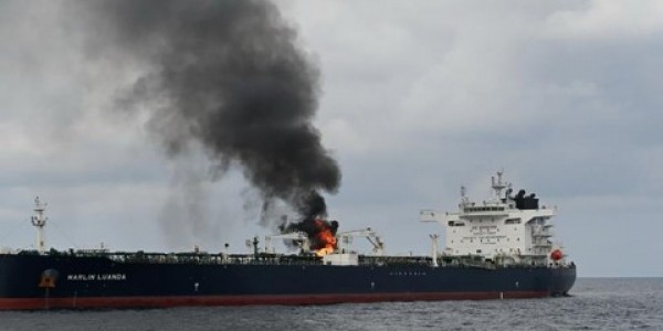 Yaman Kembali Serang Kapal Tanker Minyak AS di Teluk Aden