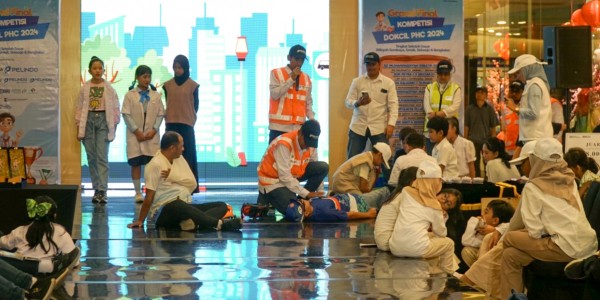 Dukung Kegiatan Pemilihan Dokter Cilik, TPS Berikan Edukasi Tentang P3K