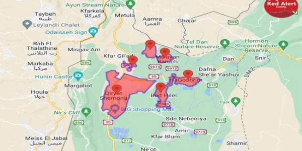 Sedikitnya 10 Rudal Hizbullah Hantam Distrik Israel di Kiryat Shmona