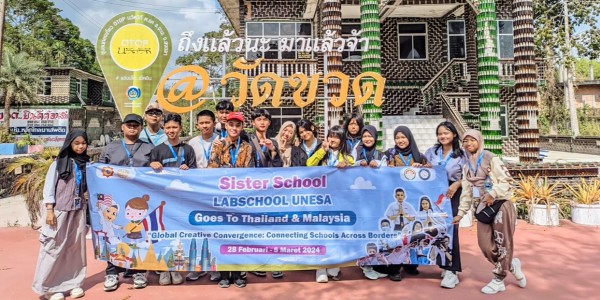 Perluas Kerja Sama Pendidikan, SMA Labschool Unesa 1 Gaet Malaysia, Thailand Hingga Italia