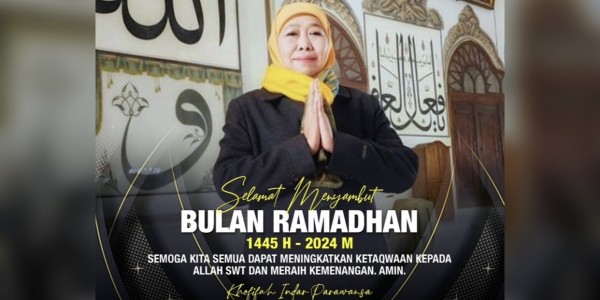 Suka Cita Sambut Ramadhan, Khofifah: Momentum Tingkatkan Kualitas Ibadah & Kesalehan Sosial
