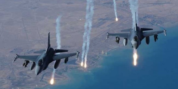 Jet-jet Tempur AS Serang Wilayah Timur Laut Suriah