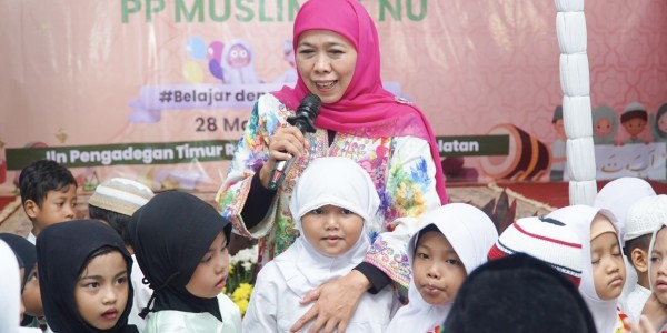 Pesantren Ramadhan Balita Muslimat NU se-Indonesia, Khofifah: Ikhtiar Bangun Karakter Generasi Bangsa