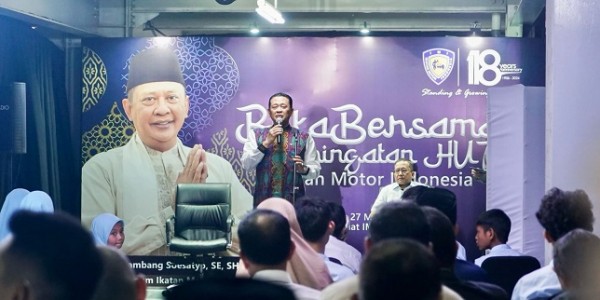 Peringati HUT IMI ke-118 Tahun, Bamsoet Berikan Santunan Anak Yatim