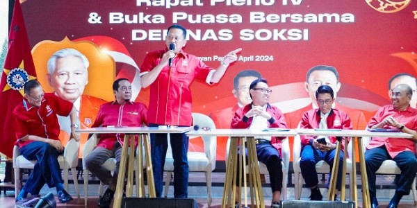 SOKSI Apresiasi Kepemimpinan Airlangga dan Siap Kawal Pemerintahan Prabowo - Gibran
