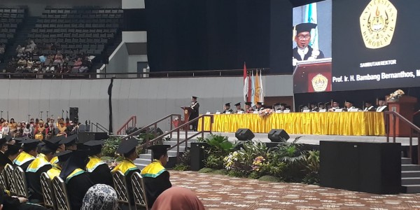 Universitas Borobudur Luluskan Hampir 500 Wisudawan/wati,  Rektor Sebut Lulusan Unggul