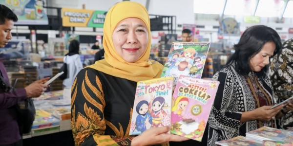 Hari Buku Internasional 2024, Khofifah: Jadikan Buku Sumber Pengetahuan, Ide dan Kreativitas