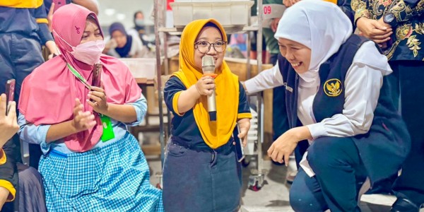 May Day 2024, Khofifah Dorong Wujudkan Pekerja Jatim yang Terampil dan Berdaya Saing