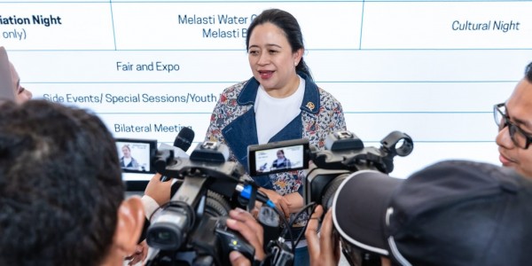 Puan Cek Kesiapan Venue Pertemuan Parlemen Dunia Dalam Rangka Forum Air