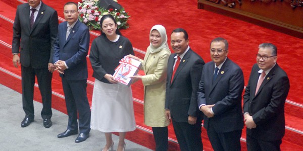 DPR RI Dapat WTP Dari  BPK Pada LKPP 2023