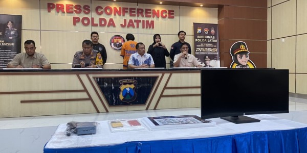 280 Website Porno dengan 141 Juta View, Pelaku Berhasil Dibekuk Polda Jatim