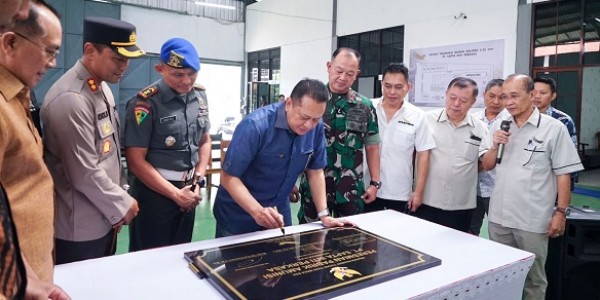 Ketua MPR RI Resmikan Operasional Pabrik Amunisi Swasta Pertama di Indonesia