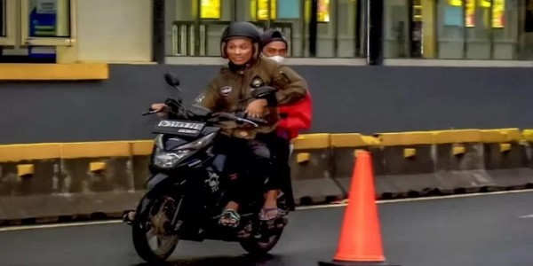 Tampang Jambret di CFD Kena Jepret Fotografer dan Terlihat Jelas, Netizen: Semoga Segera Tertangkap 