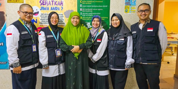 Kunjungi KKHI Mekkah, Khofifah Berikan Semangat Bagi Jemaah Haji Indonesia