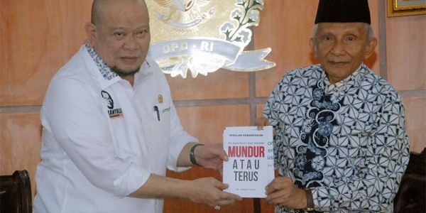 Amien Rais Bertemu Ketua DPD RI