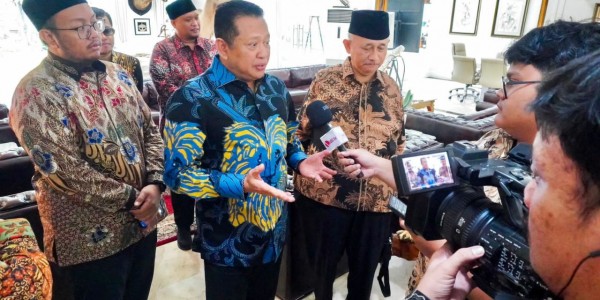 Terima Pengurus LDII, Ketua MPR RI Dukung Sekolah Virtual Kebangsaan