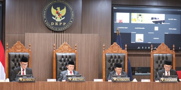 Terbukti Langgar Kode Etik, DKPP Pecat Tiga Penyelenggara Pemilu 