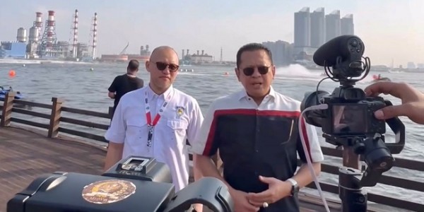 Buka Start Final Kejurnas IMI Jetski, Bamsoet Harap Masuk Lima Besar Kejuaraan Dunia